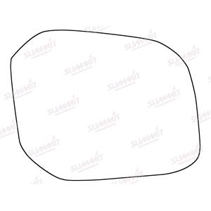 Wing Mirrors, Right Stick On Wing Mirror Glass for Volkswagen CADDY ALLTRACK Estate 2015 2021, SUMMIT