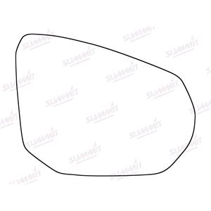 Wing Mirrors, Right Stick On Wing Mirror Glass for Nissan JUKE 2019 Onwards, SUMMIT