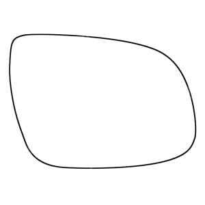 Wing Mirrors, Right Stick On Wing Mirror Glass for Kia CEE`D Sportswagon 2016 to 2018, SUMMIT