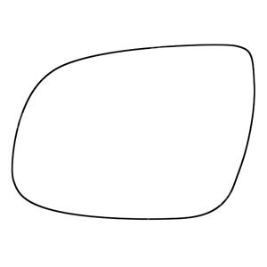 Wing Mirrors, Left Stick On Wing Mirror Glass for Kia CEE`D Sportswagon 2016 to 2018, SUMMIT