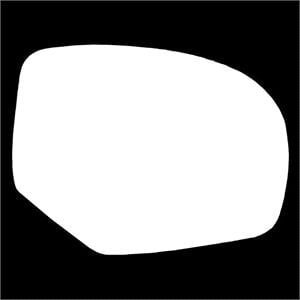 Wing Mirrors, Right Stick On Wing Mirror Glass for Suzuki SWIFT IV 2010 to 2017, SUMMIT