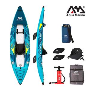 All Kayaks, Aqua Marina Steam (2022) 10'3" Professional Kayak 1 Person with DWF Deck (Paddle Excluded), Aqua Marina
