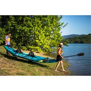 Aqua Marina Steam 13'6" Professional Kayak 2-Person with DWF Deck (Paddle Excluded)