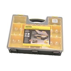 Tool Boxes, Stanley Professional Deep Organizer with 8 Compartments, STANLEY