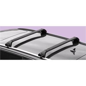 Complete set of steel roof bars, supplied with locks and keys