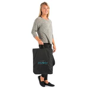 Osprey Hooded Poncho - Black and Blue