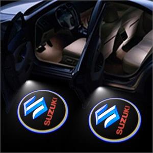 Special Lights, Suzuki Car Door LED Puddle Lights Set (x2) - WIreless , 