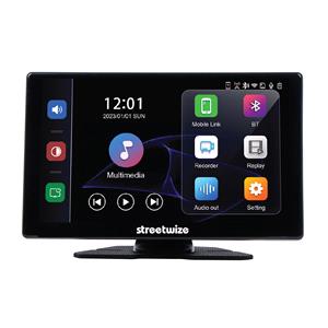 Gadgets, 9" Apple CarPlay / Android Auto Display Screen with Rear Camera, Streetwize