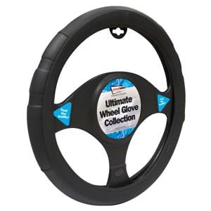 Accessories & Styling, Steering Wheel Cover   Comfort Grip   Black, Streetwize