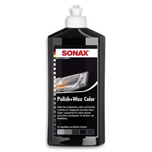 Paint Polish and Wax, SONAX Polish & Wax Colour NanoPro (Black)   500ml, SONAX