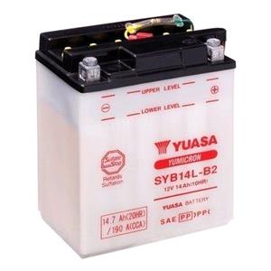 Motorcycle Batteries, Yuasa Motorcycle Battery   YuMicron SYB14L B2 12V Battery with Sensor, YUASA