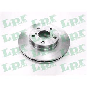 Brake Discs, LPR Front Axle Brake Discs (Pair)   Diameter: 275mm, LPR