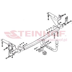 Tow Bars And Hitches, Steinhof Towbar (fixed with 2 bolts) for Toyota RAV 4 Mk III, 2005 2012, Steinhof
