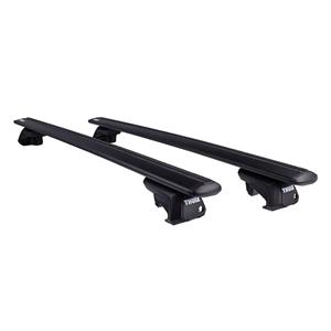 Roof Racks and Bars, Thule Wingbar Evo Roof Bars for Audi A4 Allroad Estate, 5 door, 2016 Onwards, With Raised Roof Rails, Thule