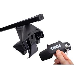 Complete THULE car roof rack system
