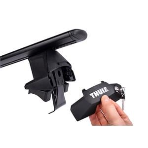 Complete THULE car roof rack system