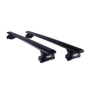 Barres De Toit Aluminium Pour Peugeot 2008 (A94) 2013-2019 - Gris - Port Jusqu'à 75 Kg En Roulant - Antivol