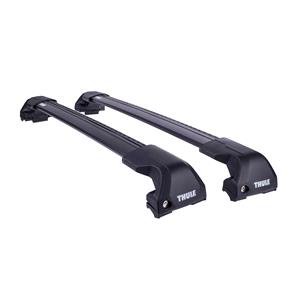 Roof Racks and Bars, Thule WingBar Edge Roof Bars for Volvo XC90 II SUV, 5 door, 2014 Onwards, with Solid Roof Rails, Thule