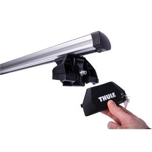 Complete THULE car roof rack system
