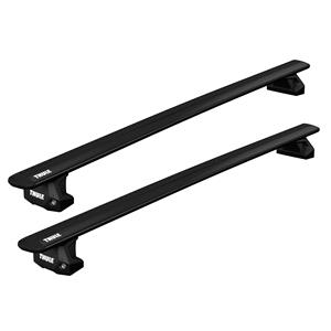 Roof Racks and Bars, Thule Wingbar Evo Roof Bars for Subaru FORESTER SUV, 5 door, 2018 Onwards, with Fixed Points, Thule