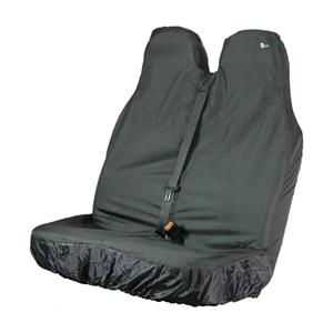 Town & Country Stretch Universal Double Van Seat Cover - Black