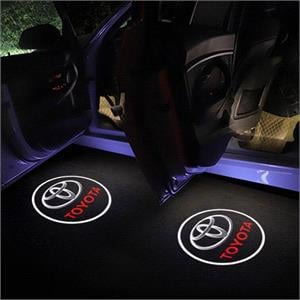 Special Lights, Toyota Car Door LED Puddle Lights Set (x2)   WIreless , 