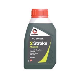 Engine Oils and Lubricants, Comma 2 Stroke Mineral Engine Oil. 500ml, Comma