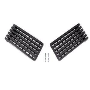 Towing Accessories, TowCar Open Black Grille Set for TowBox V3 and TowBox EVO   Set of 2, TowCar