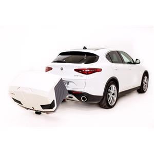 TowBox V3 Arctic 400L White Towbar Cargo Box