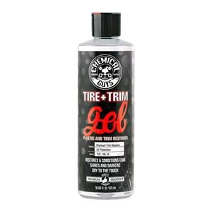 Wheel and Tyre Care, Chemical Guys Tire & Trim Gel Plastic And Rubber (16oz), Chemical Guys
