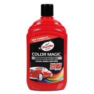 Paint Polish and Wax, Turtle Wax Color Magic Plus   Radiant Red   Restoring Wax, Turtle Wax