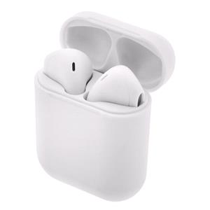 Headphones, Streetz White True Wireless Ear Buds With 300mAh Charge Case, Streetz