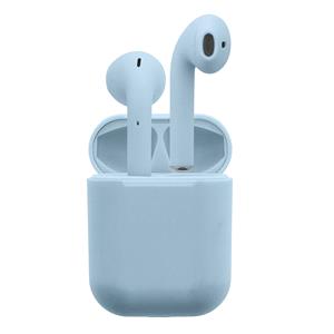 Headphones, Streetz Blue True Wireless Ear Buds With 300mAh Charge Case, Streetz