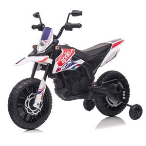 Toys, Xootz Electric Aprilia Motorbike   White, Xootz