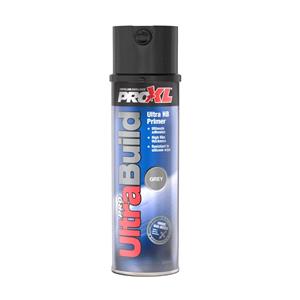 Paints, PRO XL Ultra Build Filler Primer Aerosol   Grey   500ml, PRO XL