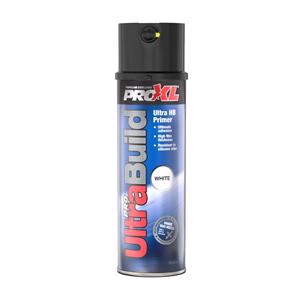 Paints, PRO XL Ultra Build Filler Primer Aerosol   White   500ml, PRO XL