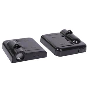 LA Lakers Car Door LED Puddle Lights Set (x2) - Wireless