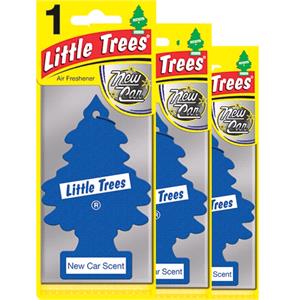 Air Fresheners, Little Trees New Car Air Freshener - 3 Pack, Little Trees