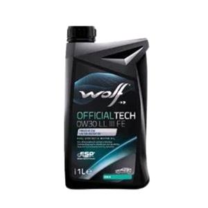 Engine Oils, Wolf OfficialTech 0W30 LL III FE Full Synthetic Engine Oil   1 Litre, WOLF