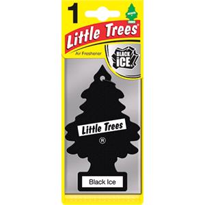 Air Fresheners, Little Trees Black Ice Air Freshener, Little Trees