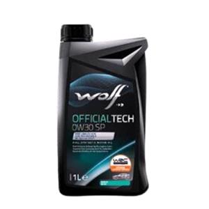 Engine Oils, Wolf OfficialTech 0W30 SP Full Synthetic Engine Oil   1 Litre, WOLF