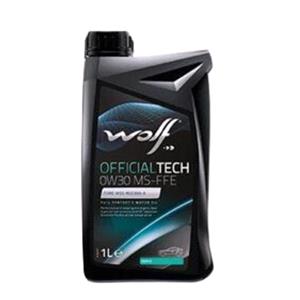 Engine Oils, Wolf OfficialTech 0W30 MS FFE Full Synthetic Engine Oil   1 Litre, WOLF
