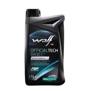 Engine Oils, Wolf OfficialTech 5W30 C1 Full Synthetic Engine Oil   1 Litre, WOLF