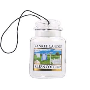 Air Fresheners, Yankee Candle Clean Cotton Ultimate Car Jar, Yankee Candle