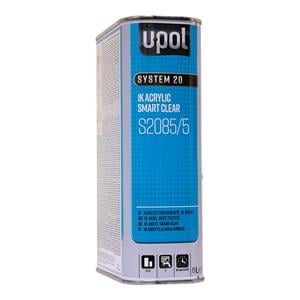 Paints, U POL 1K Smart Acrylic UV Resistant Clear Coat   5 Litre, U POL