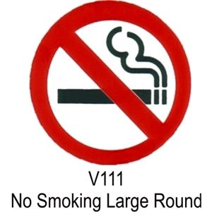 Signs and Stickers, Castle Promotions Outdoor Grade Vinyl Sticker   No Smoking Symbol, CASTLE PROMOTIONS