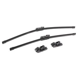 Wiper Blades, Wiper Blade, Set, mit Spoiler, Llkg Länge: 600 mm / 4, VAICO