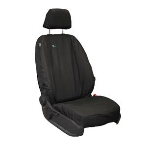 Van Seat Covers, Town & Country Single Front Van Seat Cover For Mercedes Sprinter 2018 Onwards   Black, Town & Country