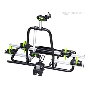 Steinhof Veturo 2 Silver Tow Bar Mounted Bike Rack for 2 E-bikes