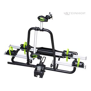 Steinhof Veturo 2 Silver Tow Bar Mounted Bike Rack for 2 E-bikes